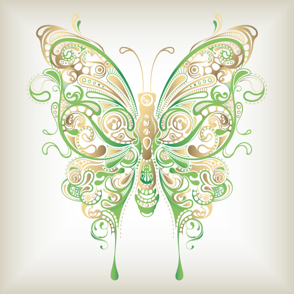 free vector Butterfly pattern 04 vector
